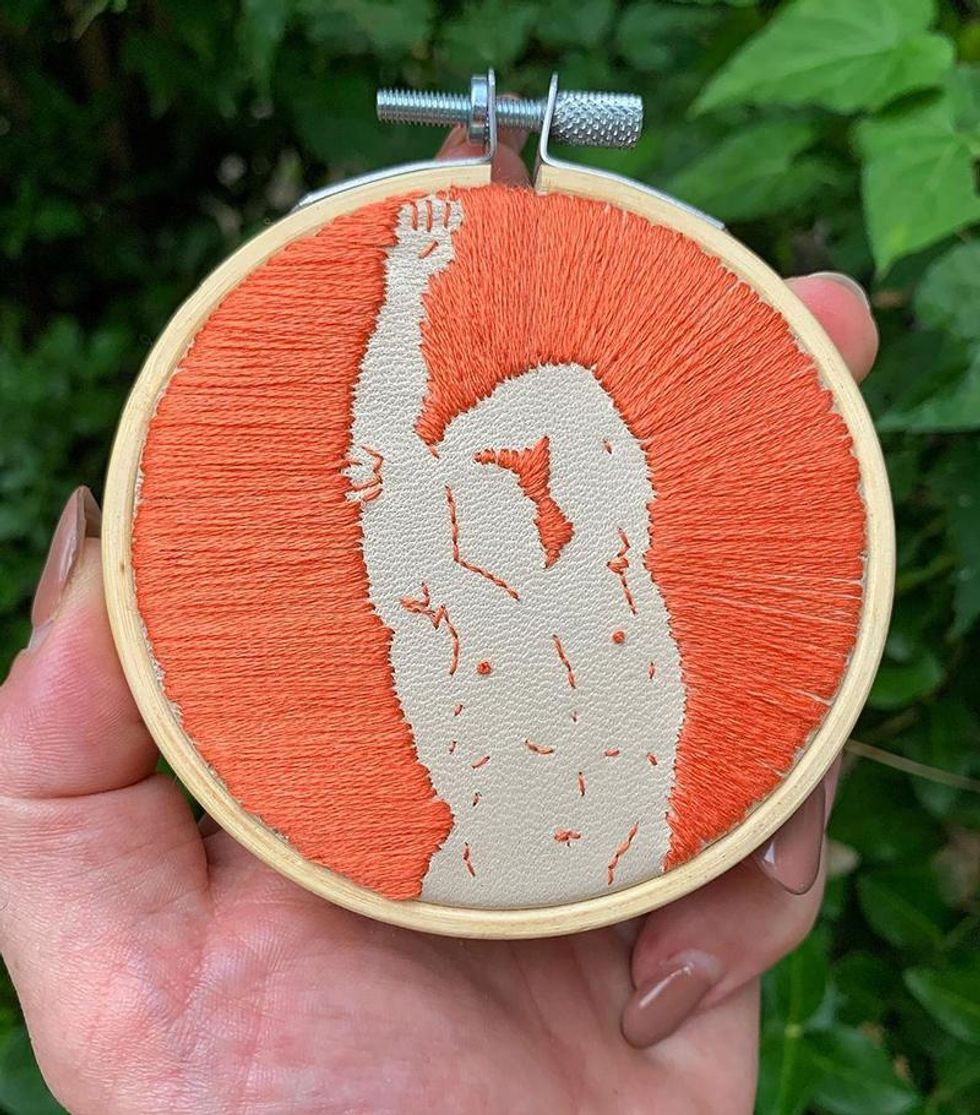 Michael Birch Pierce Stitch Work