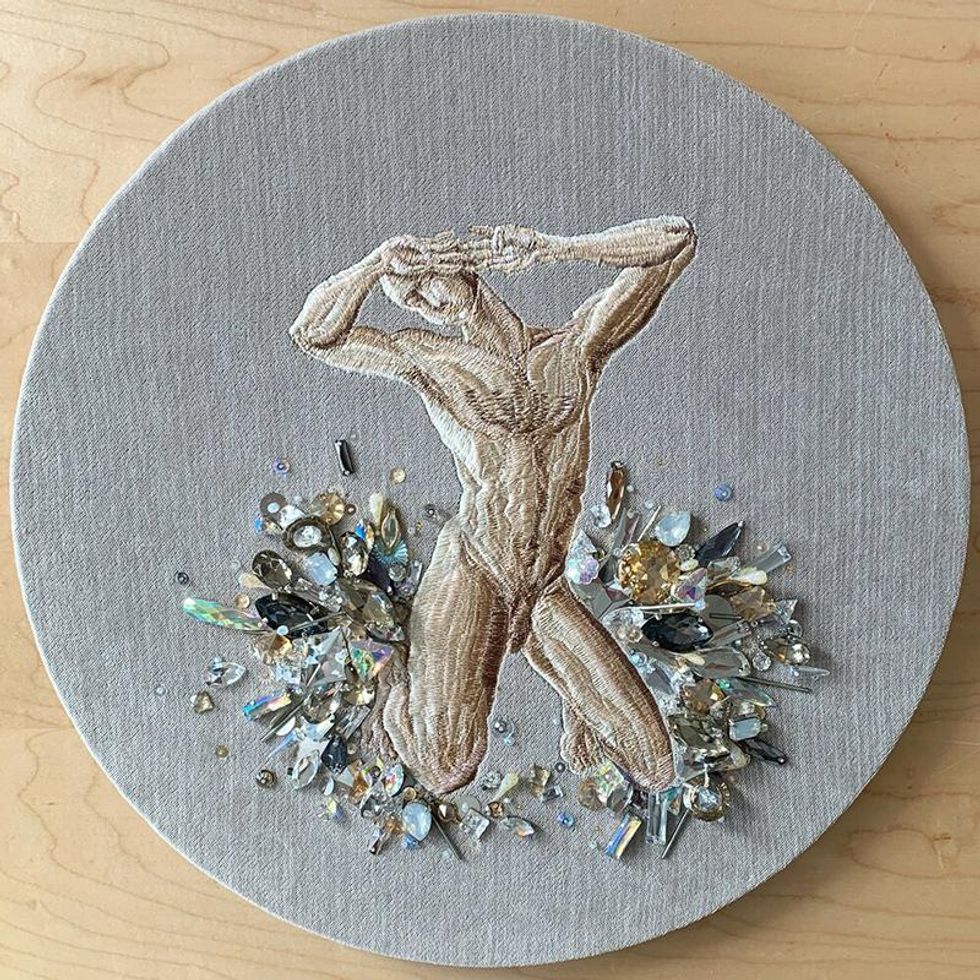 Michael Birch Pierce Stitch Work