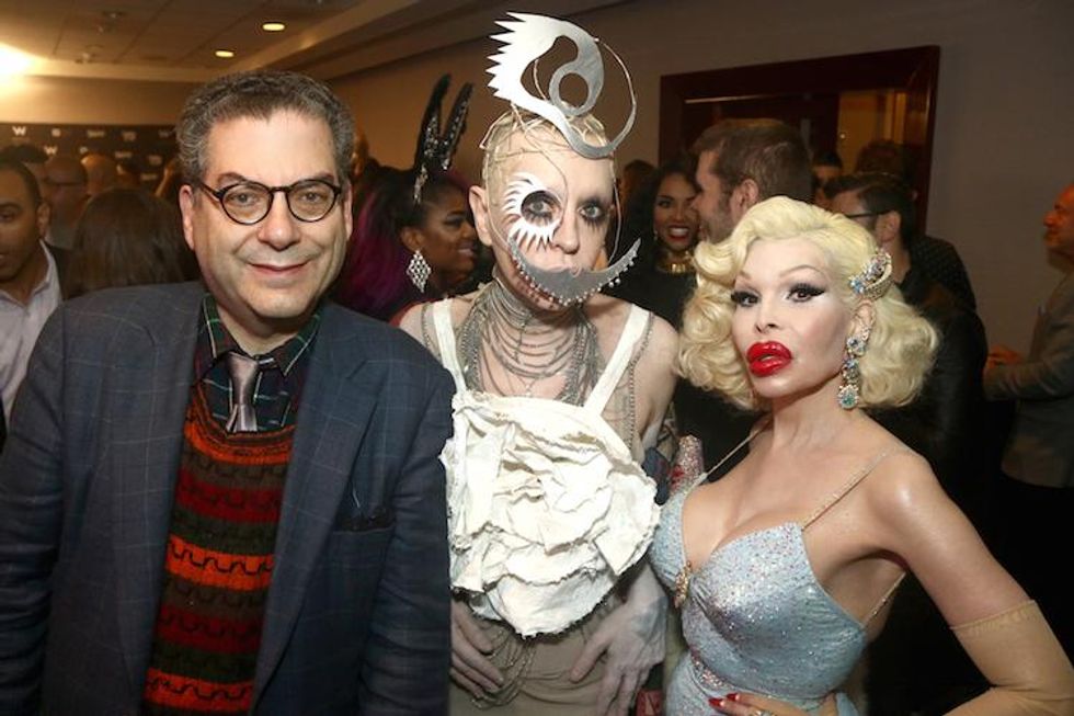 Michael Musto, Kenny Kenny & Amanda Lepore