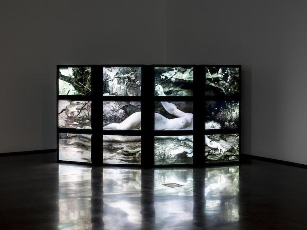 Mickalene Thomas, Me As Muse, 2016.