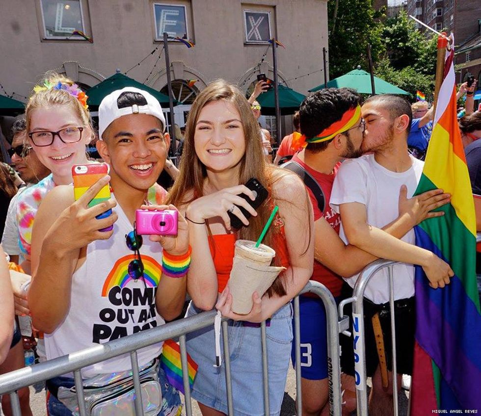 Miguel Angel Reyes captured the vibrant scene on the streets at New York Pride this weekend. Read more below.