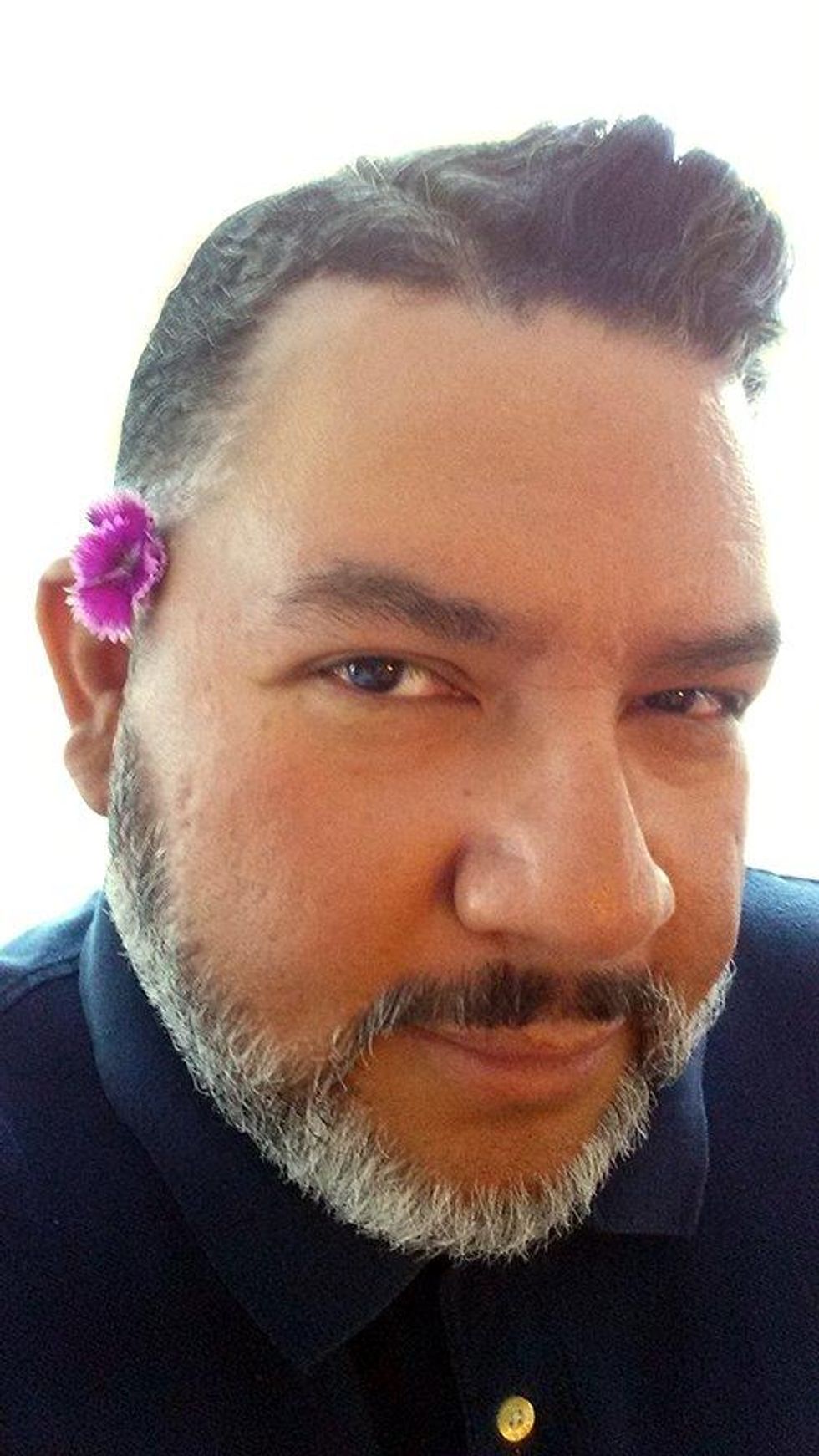 Miguel M. Morales (Olathe, KS), a gay Latino writer and farmworker