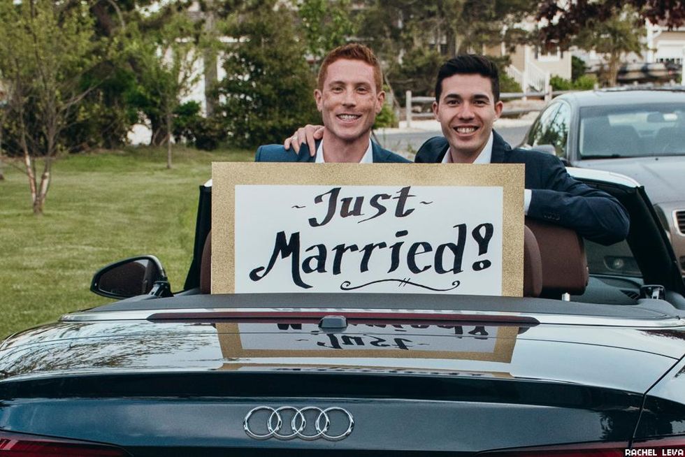 Mike Del Moro wedding