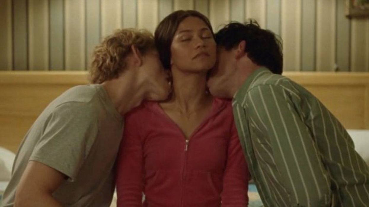 Mike Faist, Zendaya and Josh O'Connor in Challengers
