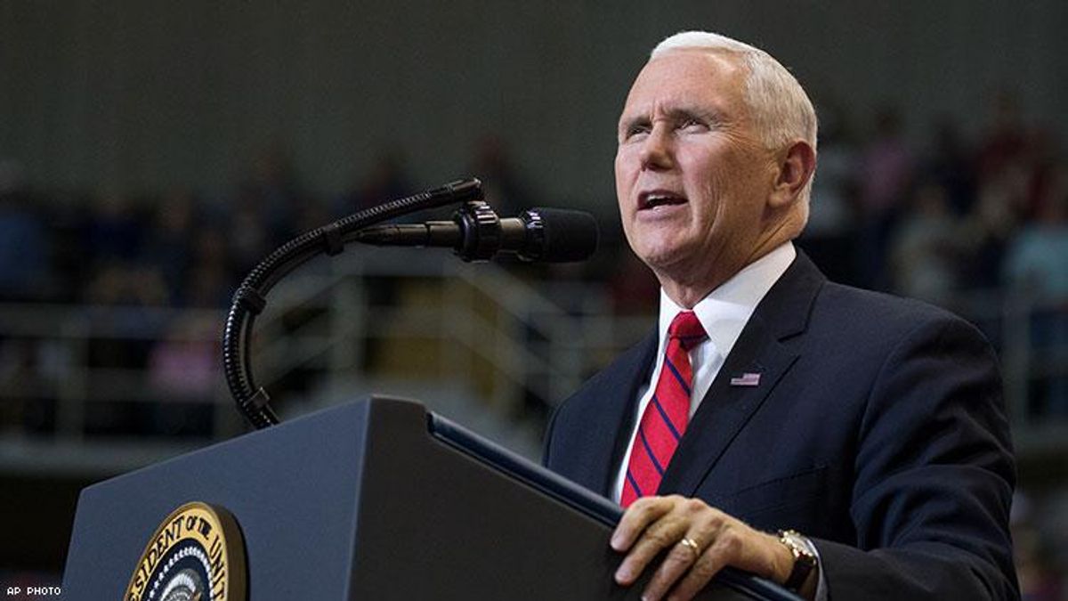 Mike Pence, Notorious Homophobe, Is Speaking on World AIDS Day at the White House
