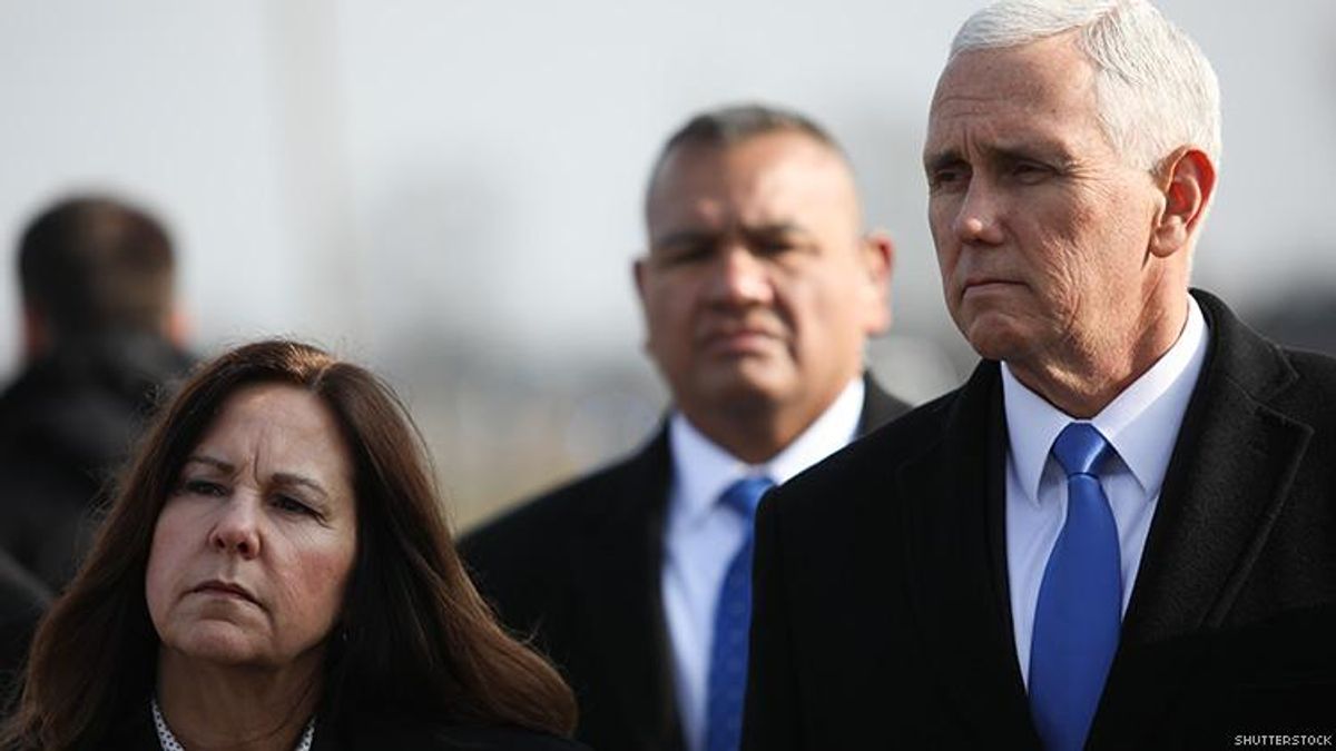 Mike Pence’s Wife Refused to Kiss Him on Election Night