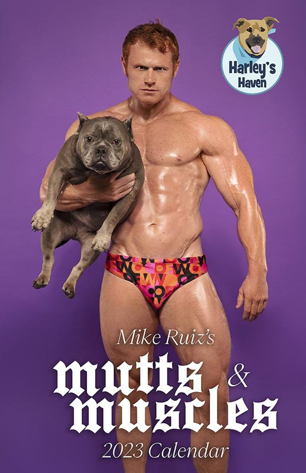 mike ruiz muscles mutts calendar