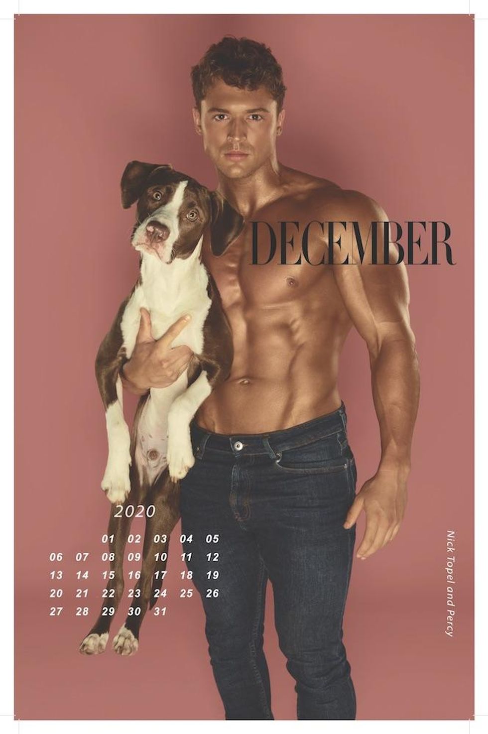 Mike Ruiz Pitties and Pecs 2021 Calendar