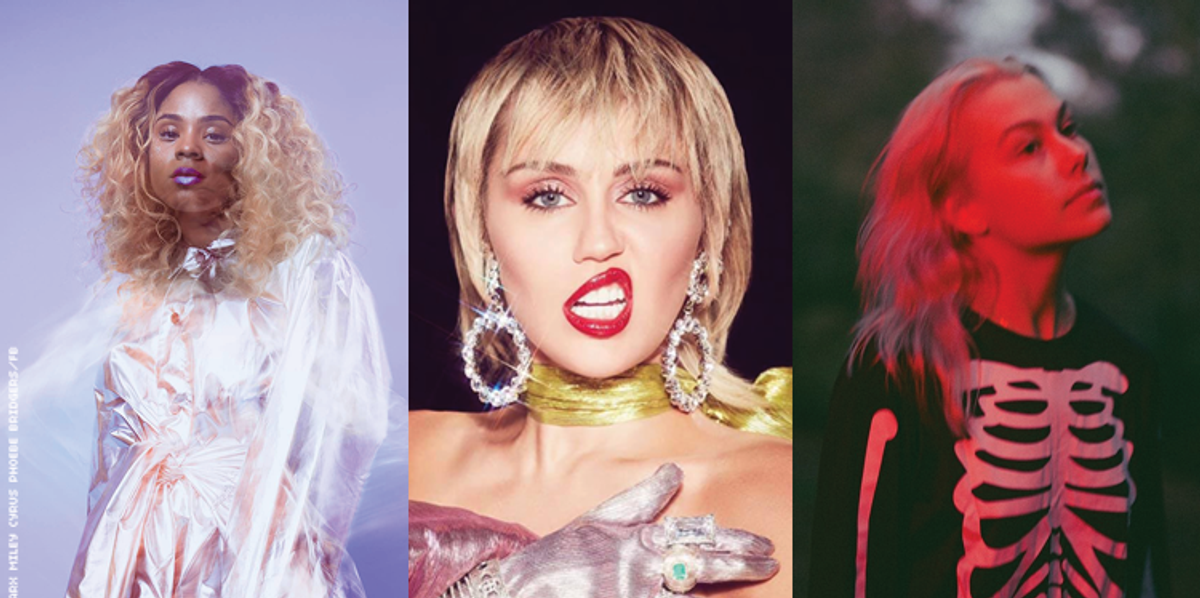 Hot Lesbian Sex Miley Cyrus - Miley Cyrus Releases Tracklist, Phoebe Bridgers Drops New Cover