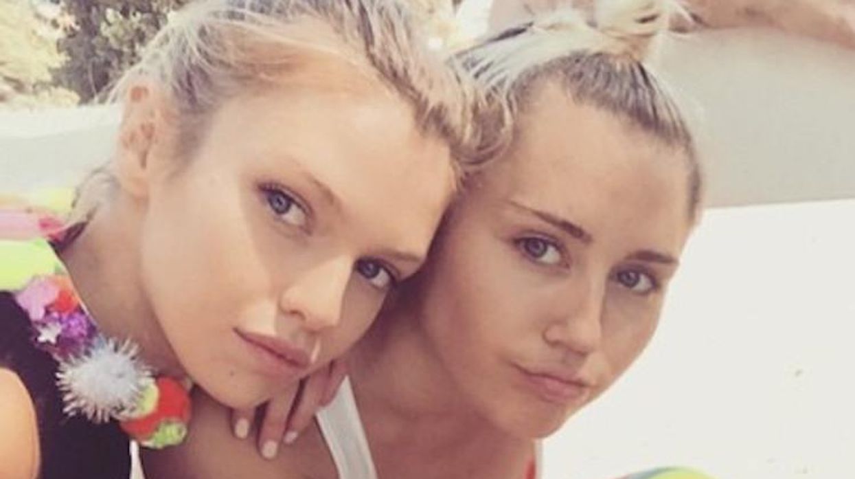 miley cyrus stella maxwell
