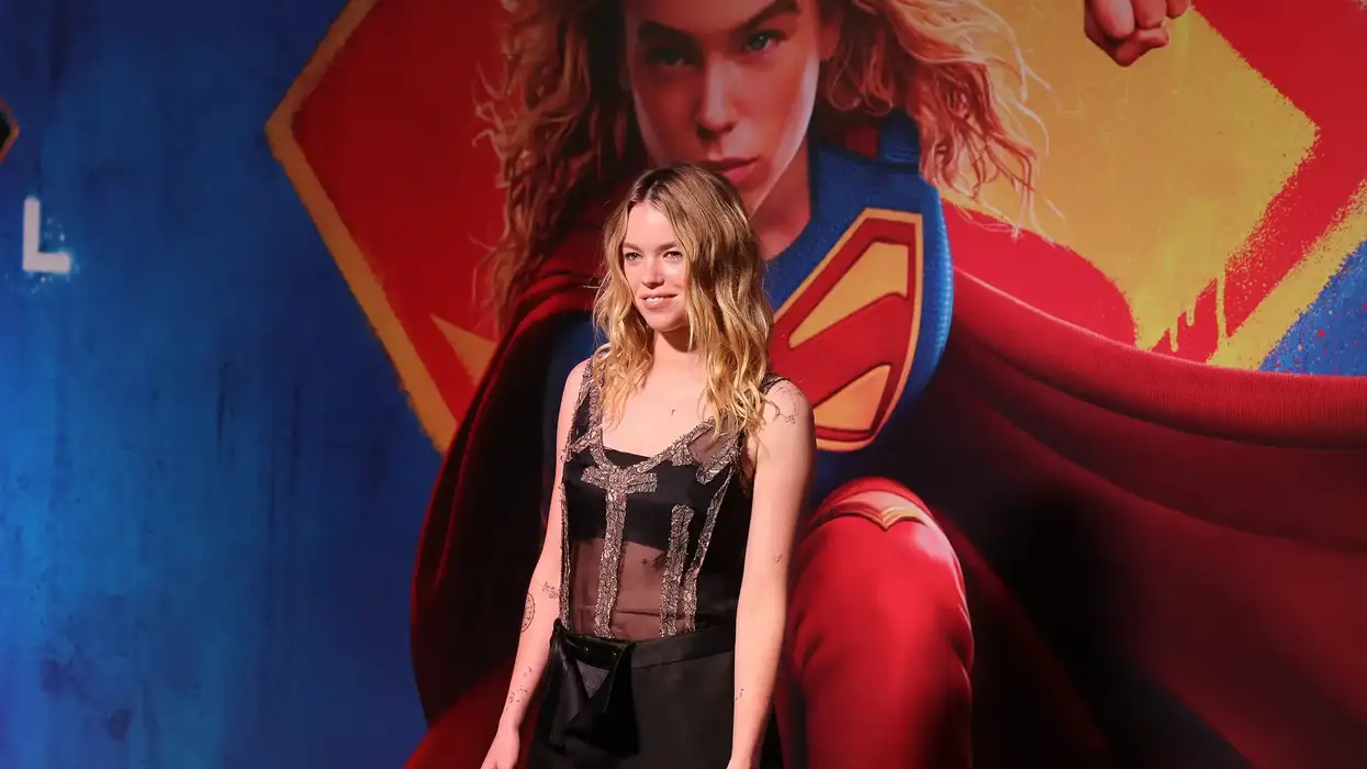 Milly Alcock attends the red carpet for the movie "Supergirl" at Museu do Amanha, on June 14, 2026 in Rio de Janeiro, Brazil