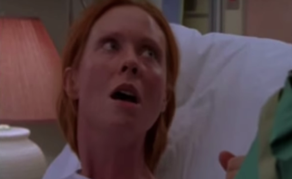 Miranda Gives Birth With an Intense Stare