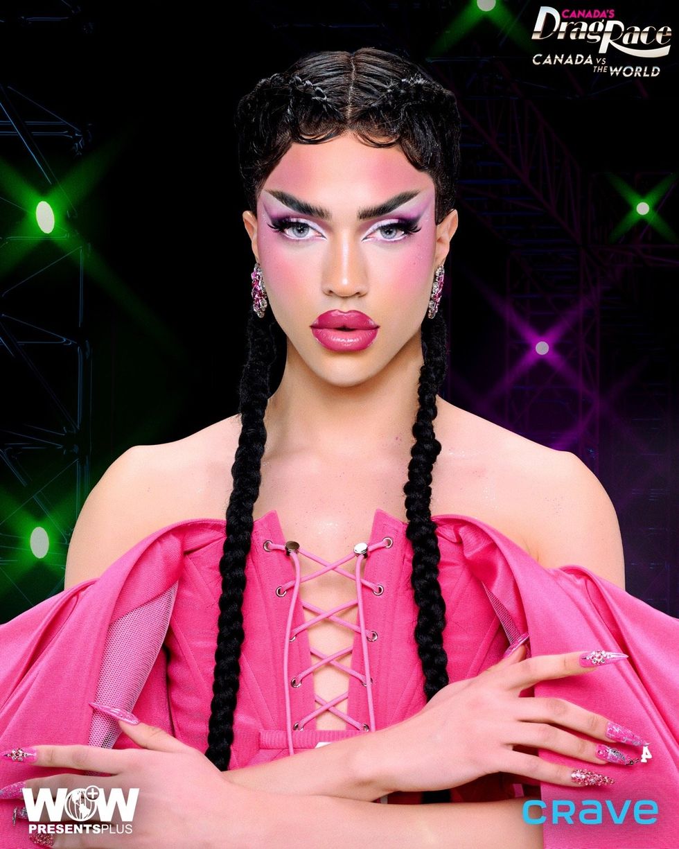 Miss Fiercalicious on Canada's Drag Race: Canada vs. the World season 2