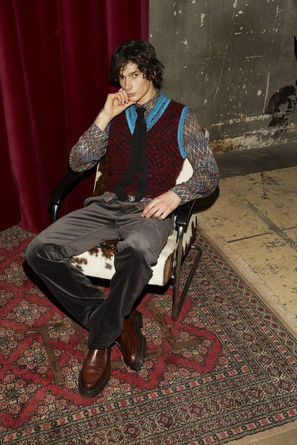 Missoni Man's 80s NYC-Inspired Collection