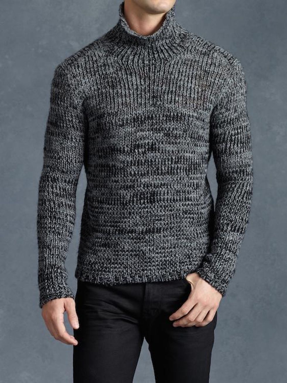 Mix Yarn Ombre Cardigan