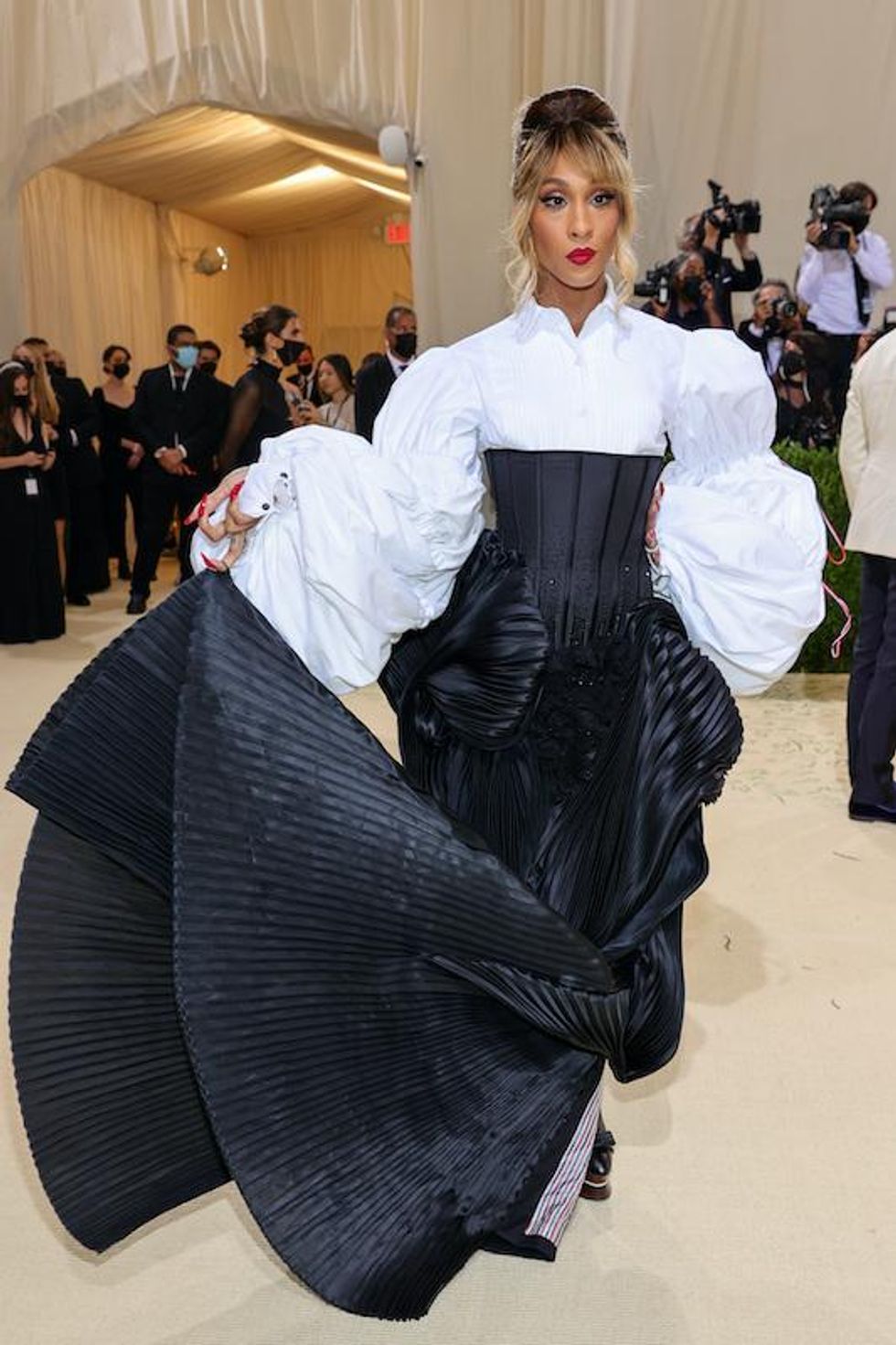 Mj Rodriguez at the 2021 Met Gala