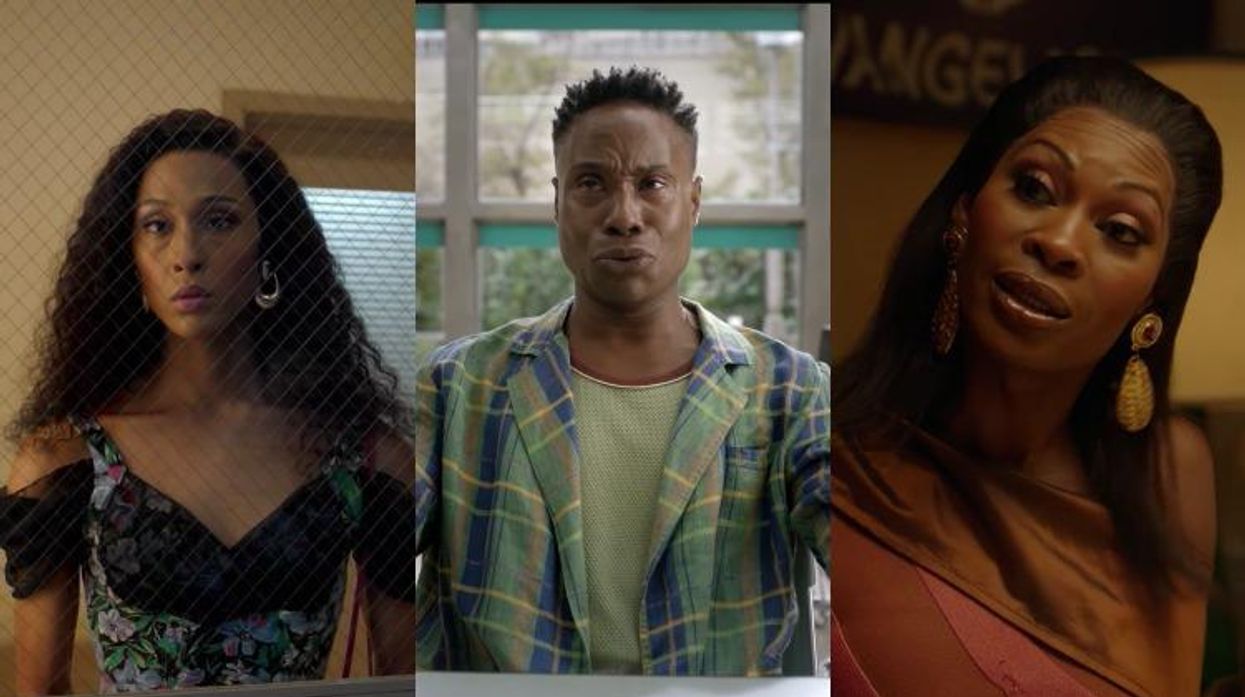 Mj Rodriguez, Billy Porter, and Dominique Jackson in Pose final season