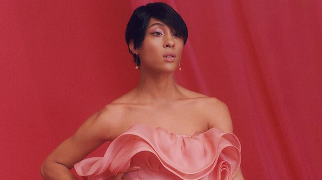 MJ Rodriguez for Out and Diet Coke