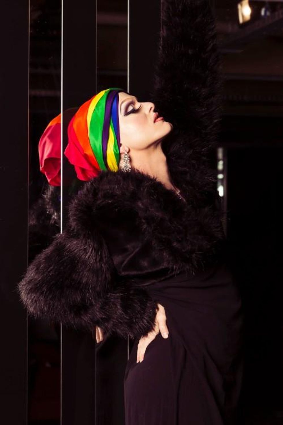 MOGA’s Rainbow Scarf is Back with Mardi Gras Flair