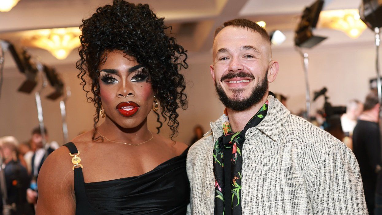 Monét X Change and Andy Short attend the 36th Annual GLAAD Media Awards at The Beverly Hilton on March 27, 2025 in Beverly Hills