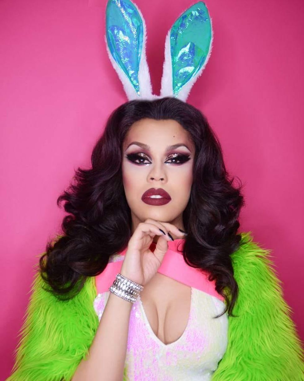 Monica Beverly Hillz (Chicago, IL), a trans Latina advocate and showgirl, Season 5 cast member of 'RuPaul’s Drag Race'
