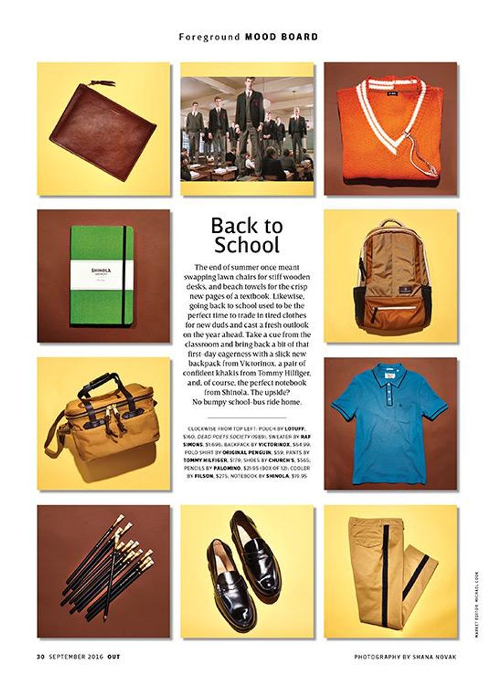 Mood Board: Back to School