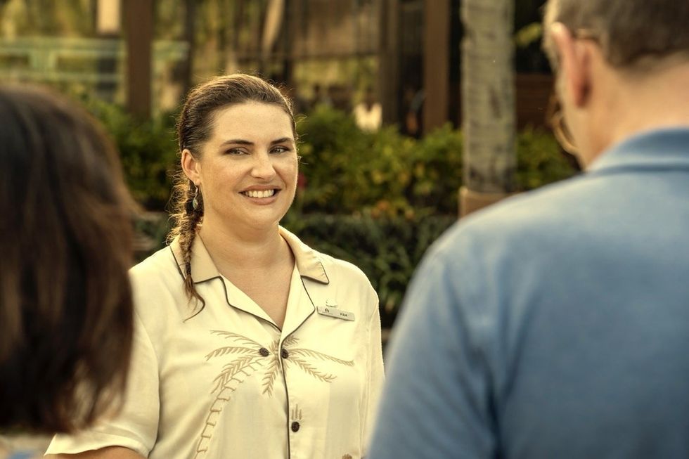 Morgana O'Reilly on The White Lotus season 3