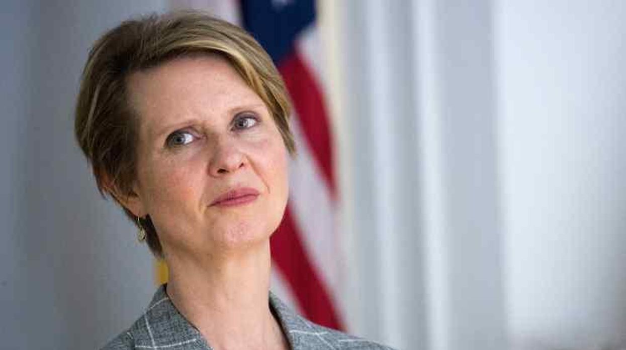 Mr. Big Donates to Cynthia Nixon's Campaign for Governor