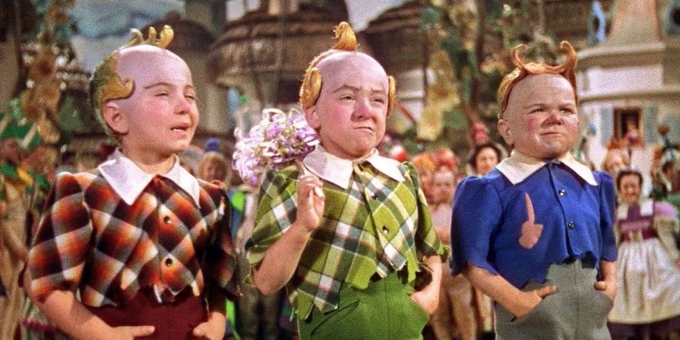 Munchkins in The Wizard of Oz