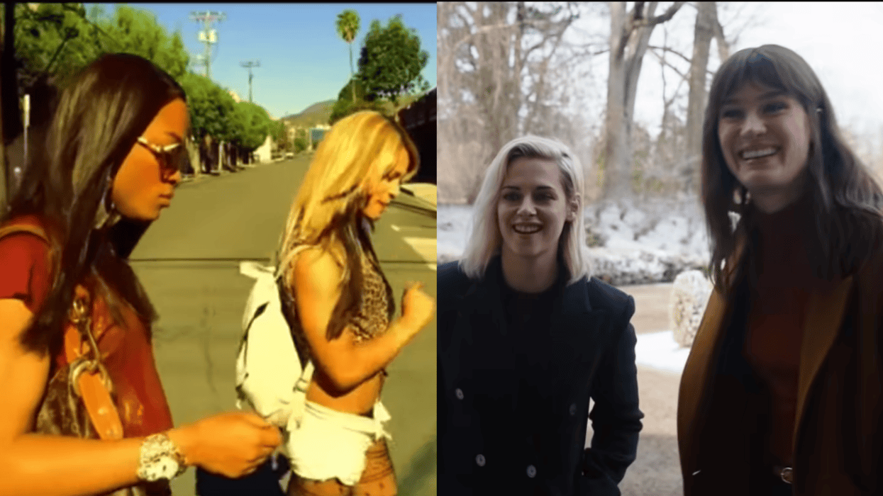 Mya Taylor and Kitana Kiki Rodriguez star in 'Tangerine' | Kristen Stewart and Mackenzie Davis star in 'Happiest Season'