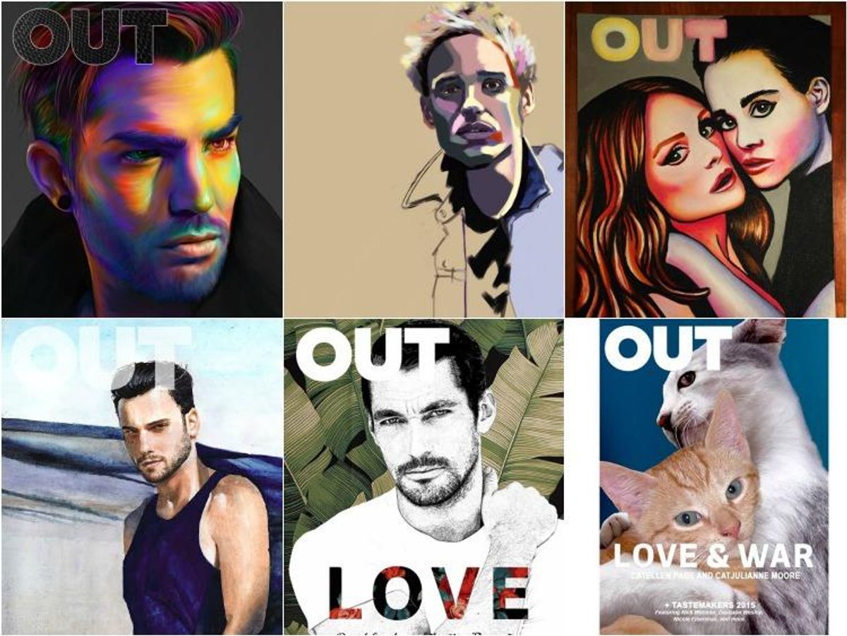 VOTE for the Best Illustration of an Out 2015 Cover