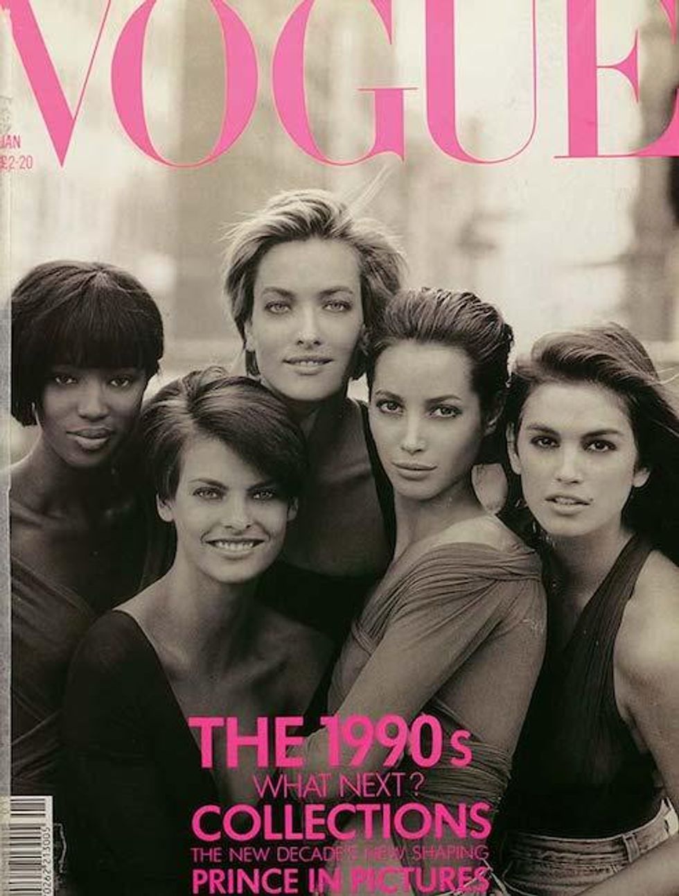 N.5: Vogue UK, January 1990