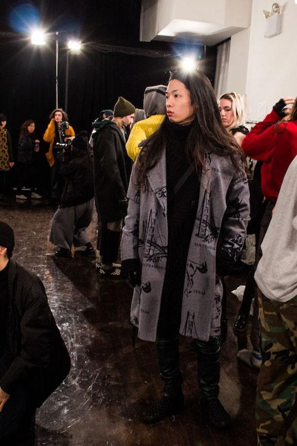 N Hoolywood FW17 Backstage