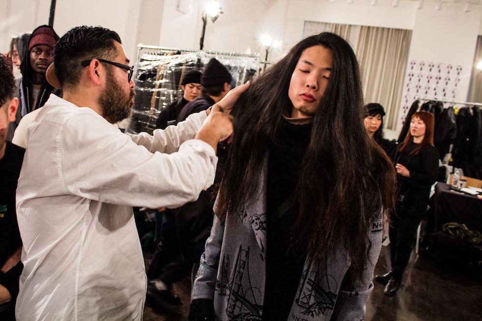 N Hoolywood FW17 Backstage