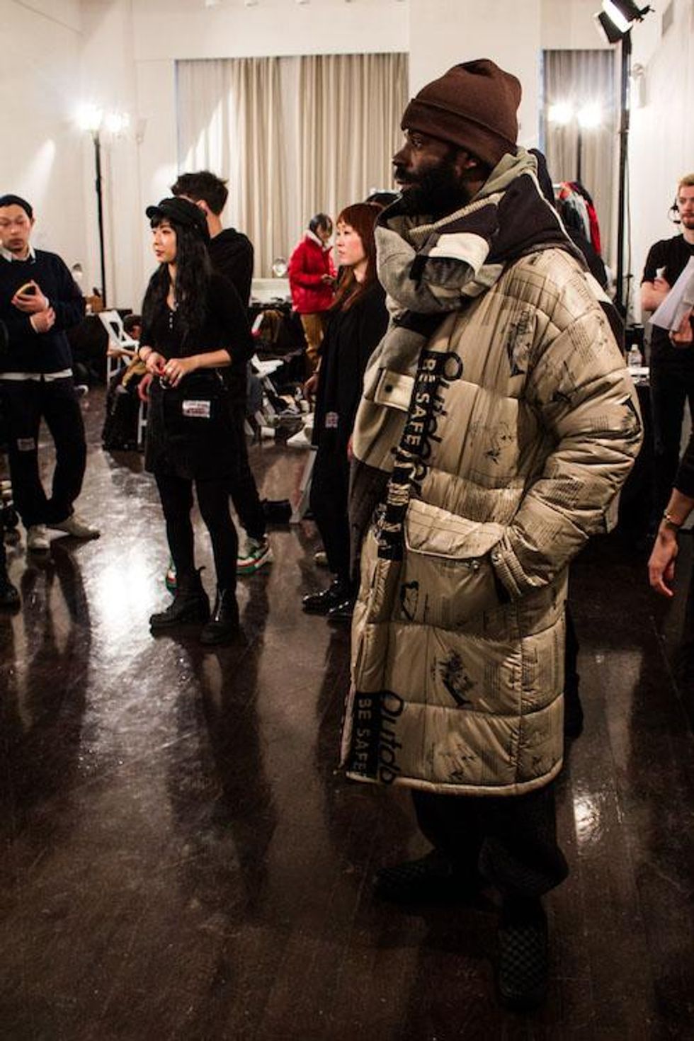 N Hoolywood FW17 Backstage