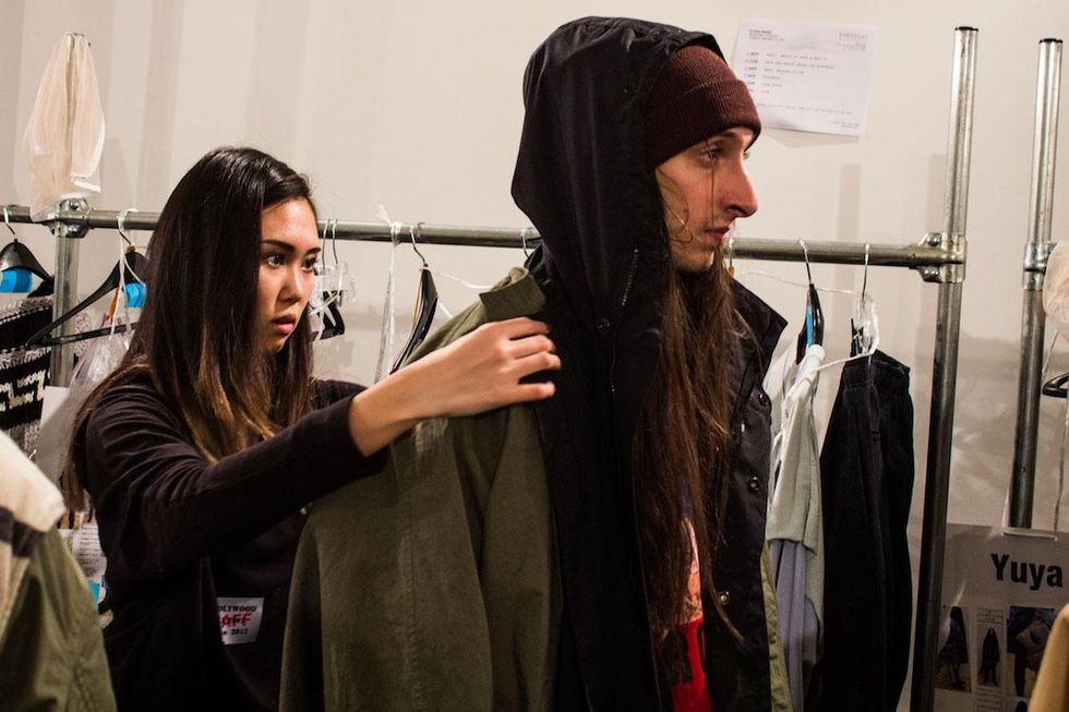 N Hoolywood FW17 Backstage