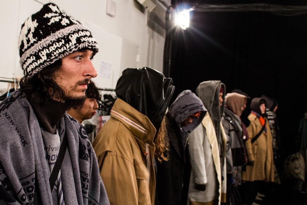 N Hoolywood FW17 Backstage