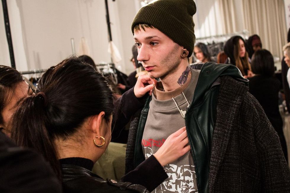 N Hoolywood FW17 Backstage