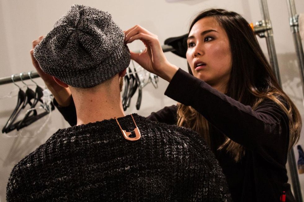 N Hoolywood FW17 Backstage