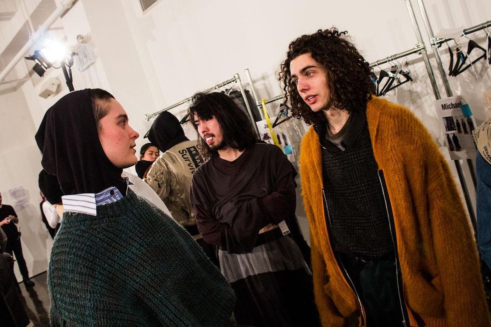 N Hoolywood FW17 Backstage