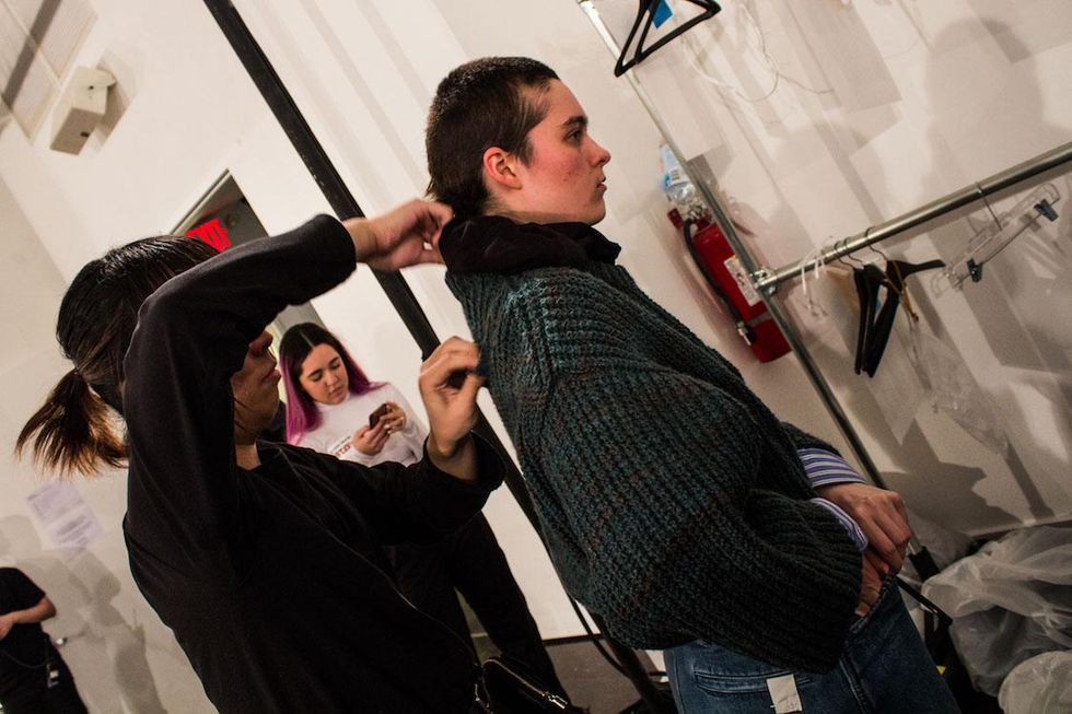 N Hoolywood FW17 Backstage