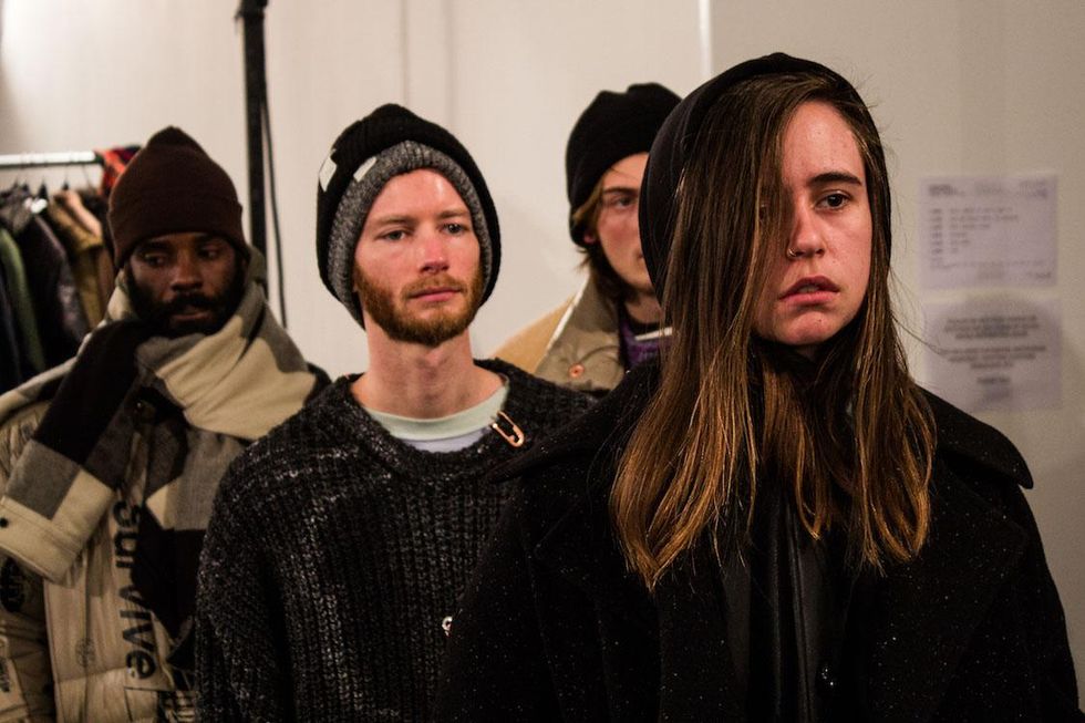 N Hoolywood FW17 Backstage