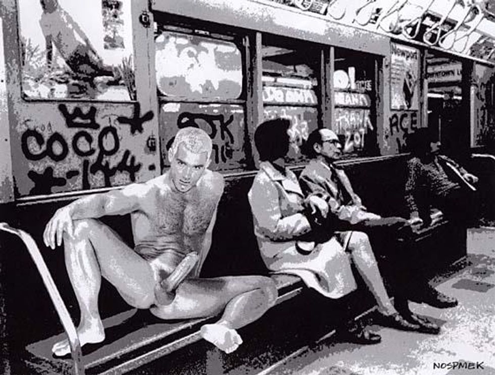 N. Retep, "Co Co 144 (Subway Flasher)"