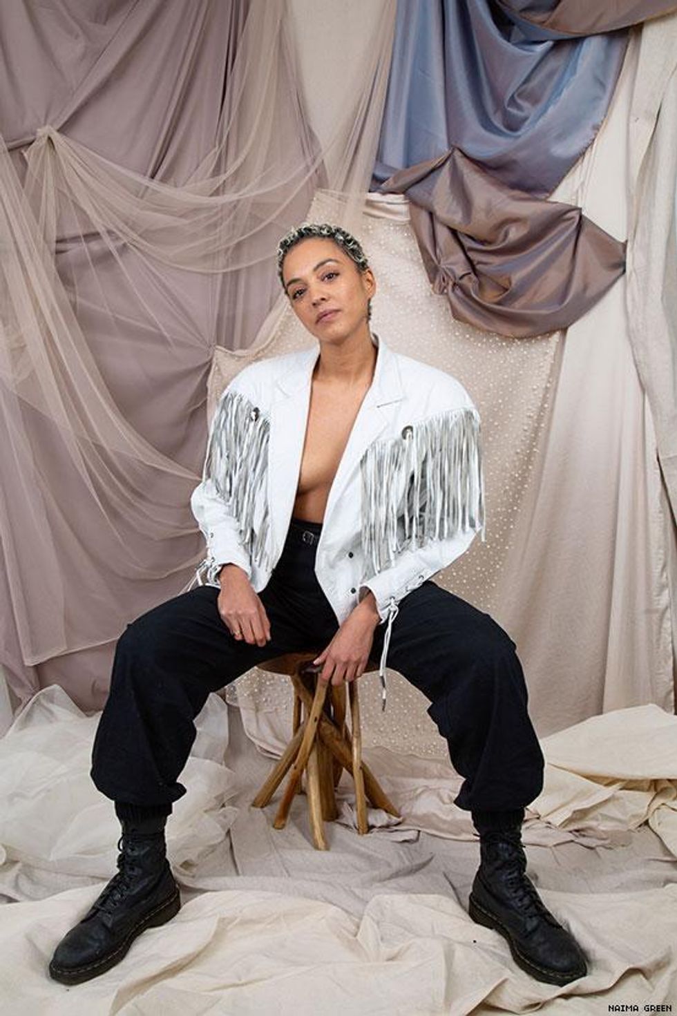 Naima Green is making Pur*suit, a playing card deck of queer and trans women and people of color from Brooklyn.