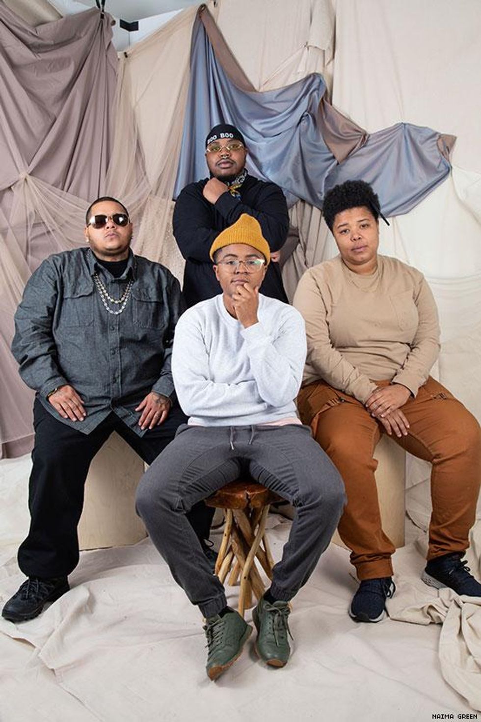 Naima Green is making Pur*suit, a playing card deck of queer and trans women and people of color from Brooklyn.