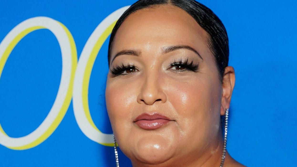 Naiymah A Sanchez attends The Out100 Party 2023 at NeueHouse Hollywood transgender activist Philadelphia