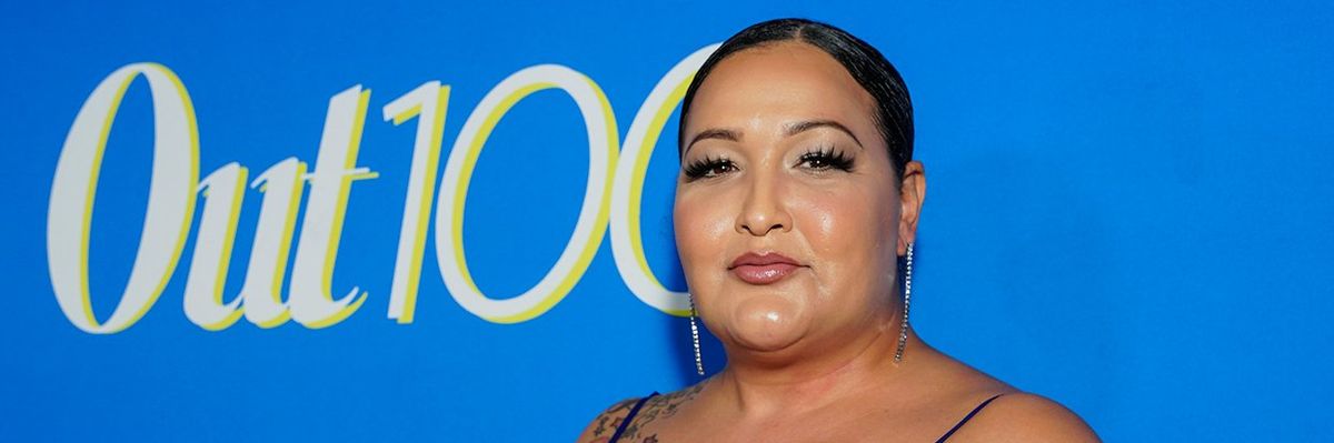 Naiymah A Sanchez attends The Out100 Party 2023 at NeueHouse Hollywood