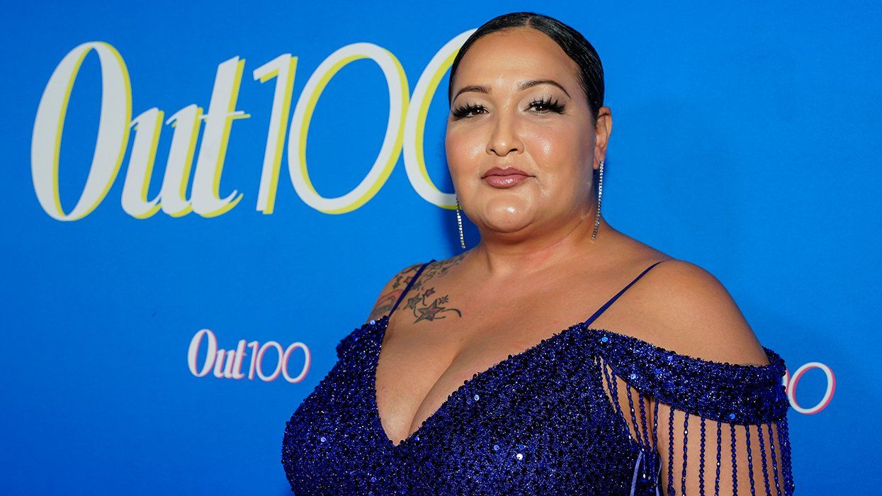 Naiymah A Sanchez attends The Out100 Party 2023 at NeueHouse Hollywood