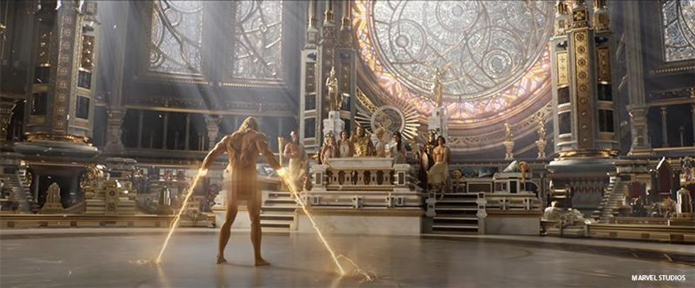 Naked Thor!