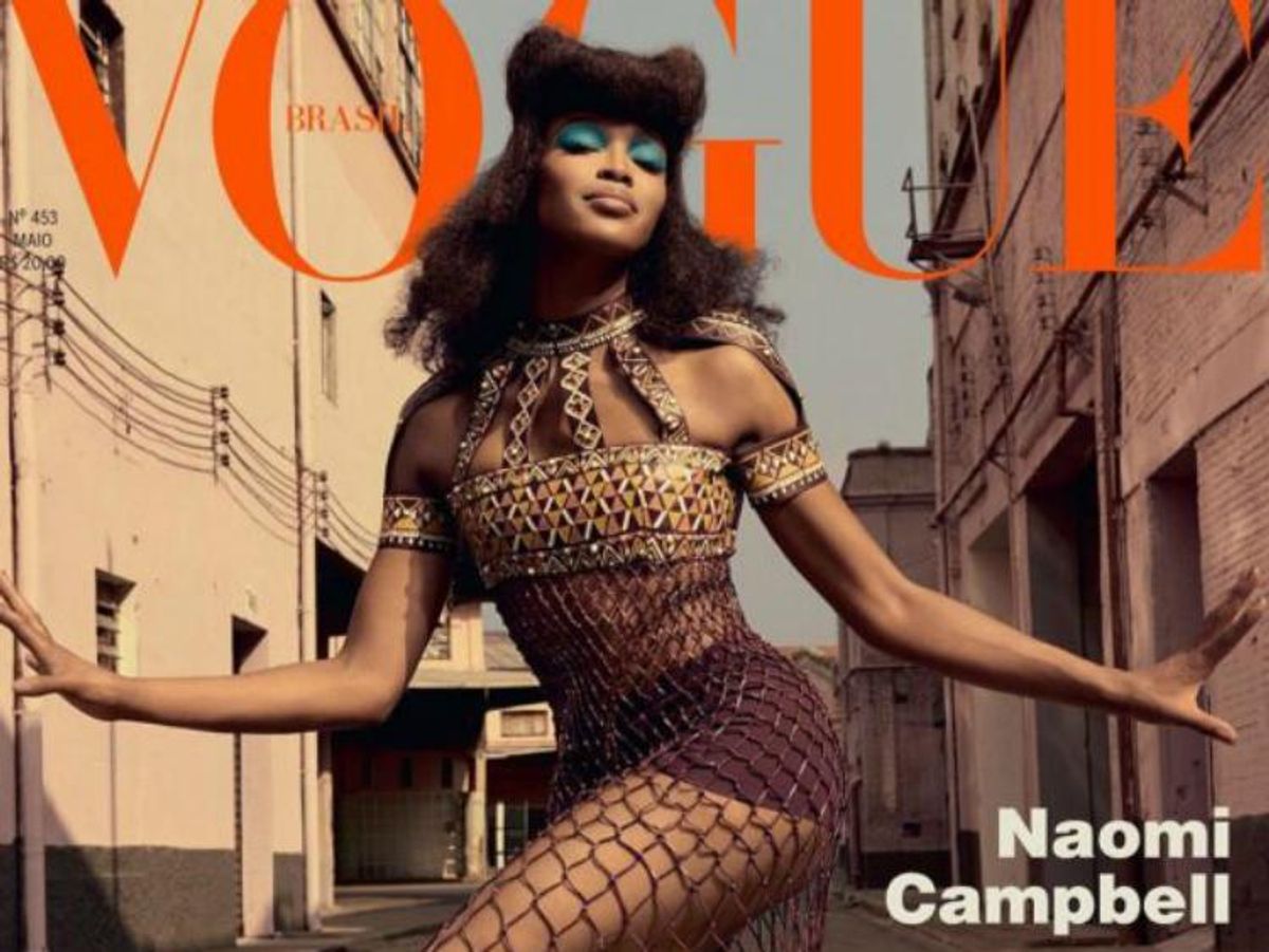 Naomi Campbell Vogue Brasil 2016